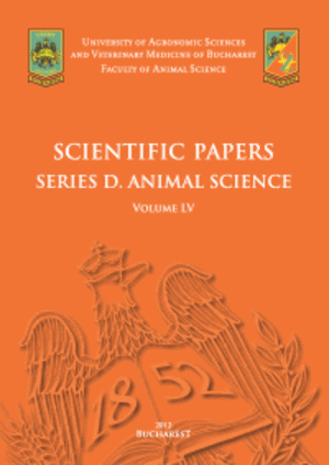 Scientific Papers. Series D. Animal Science